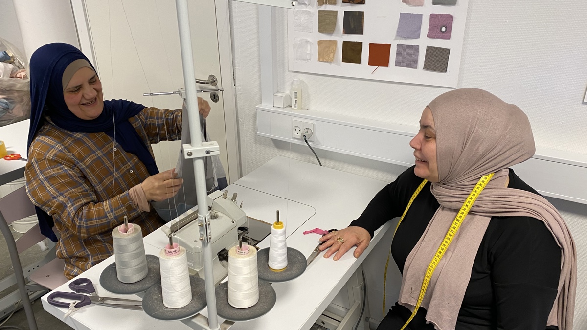 Systuen Fida Og Zoulikha 4 Foto Dorte Mosbæk